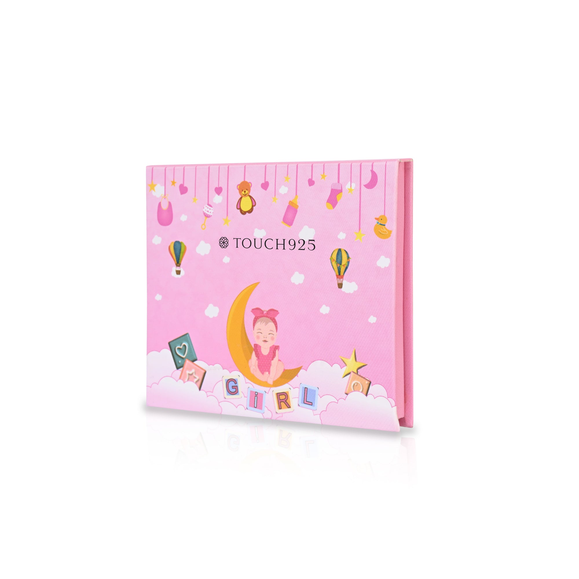 999 Silver Welcome Baby Girl Coin Box