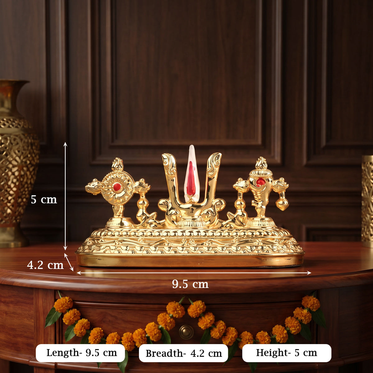 Lord Vishnu Chakra Namam Set