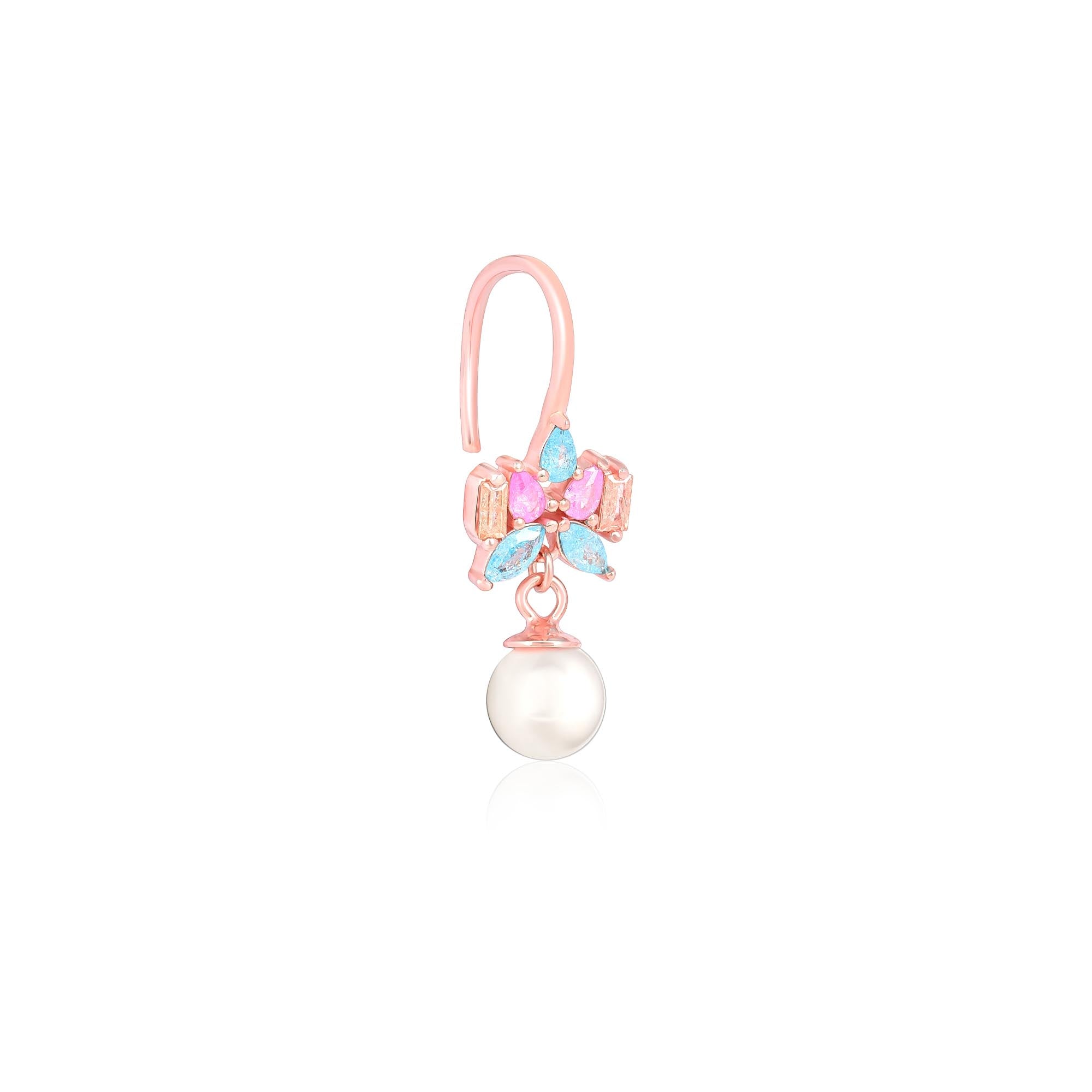 Pearl Drop Beads Earrings