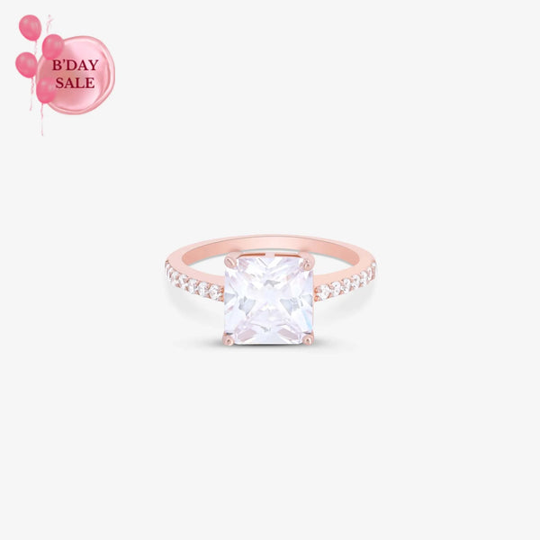 Crystal Radiant Square Ring - Touch925