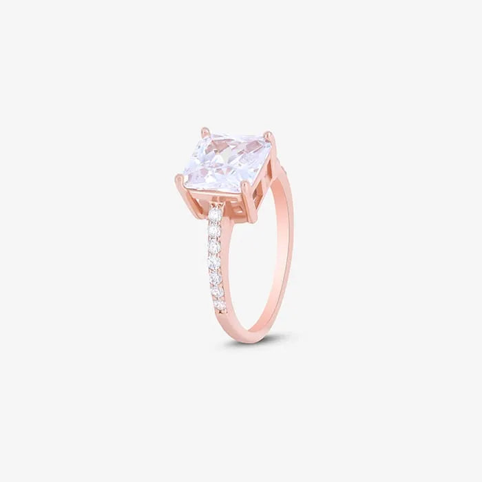 Crystal Radiant Square Ring - Touch925