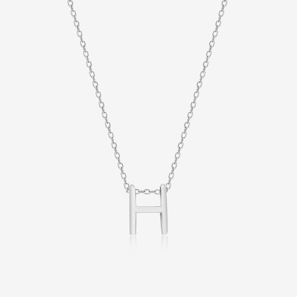 Harmony H Initial Necklace