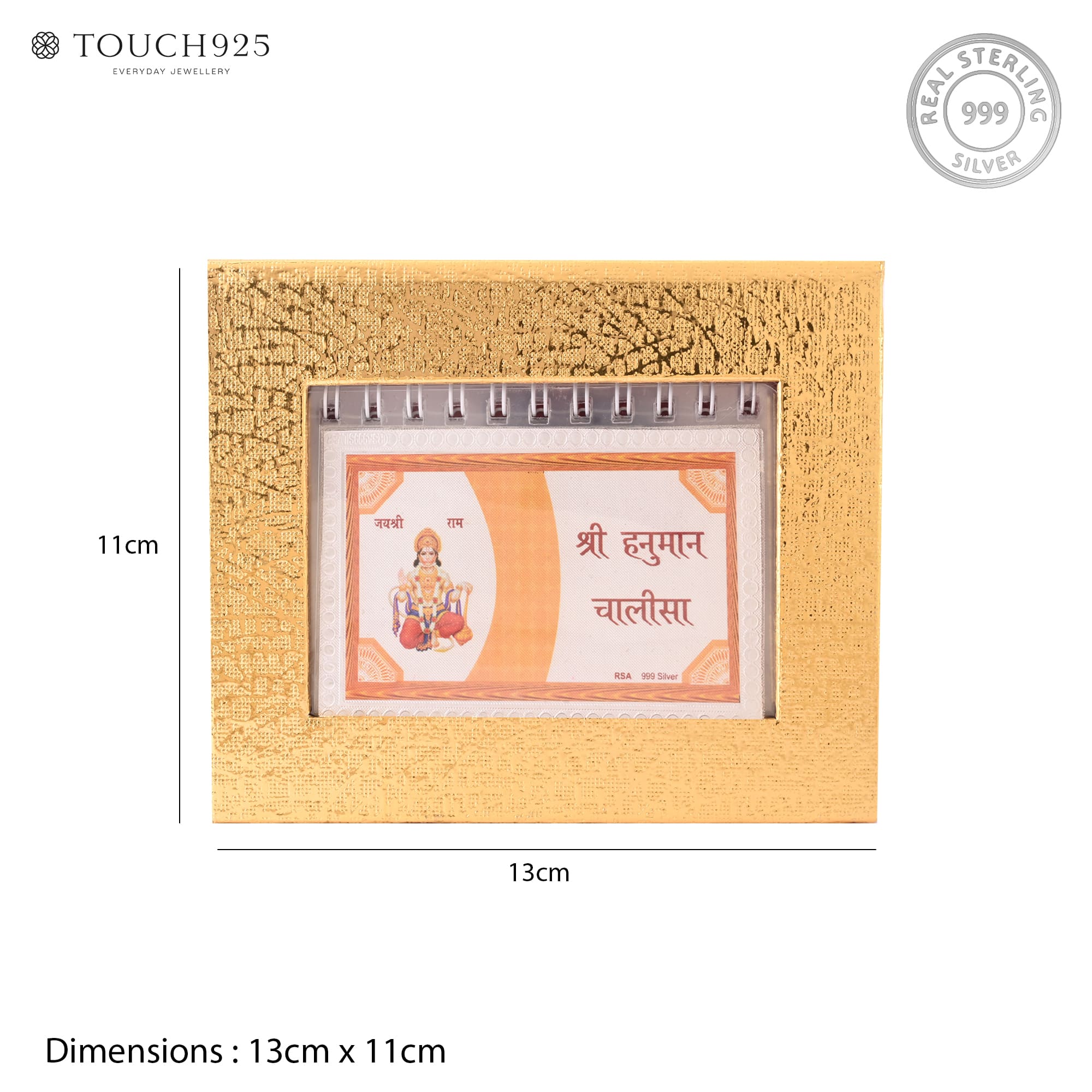 999 Silver Hanuman Chalisa