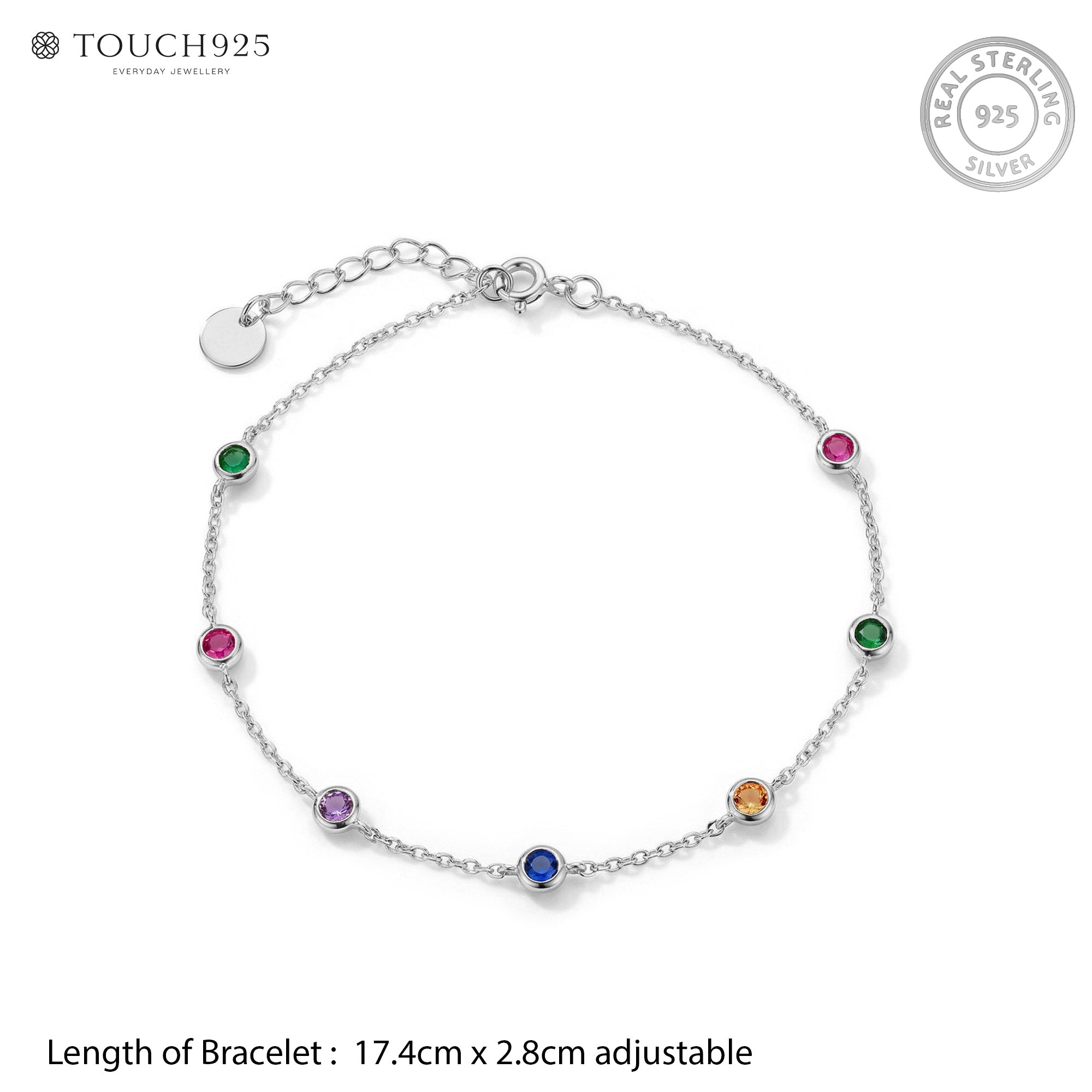 Multi Stone Bracelet