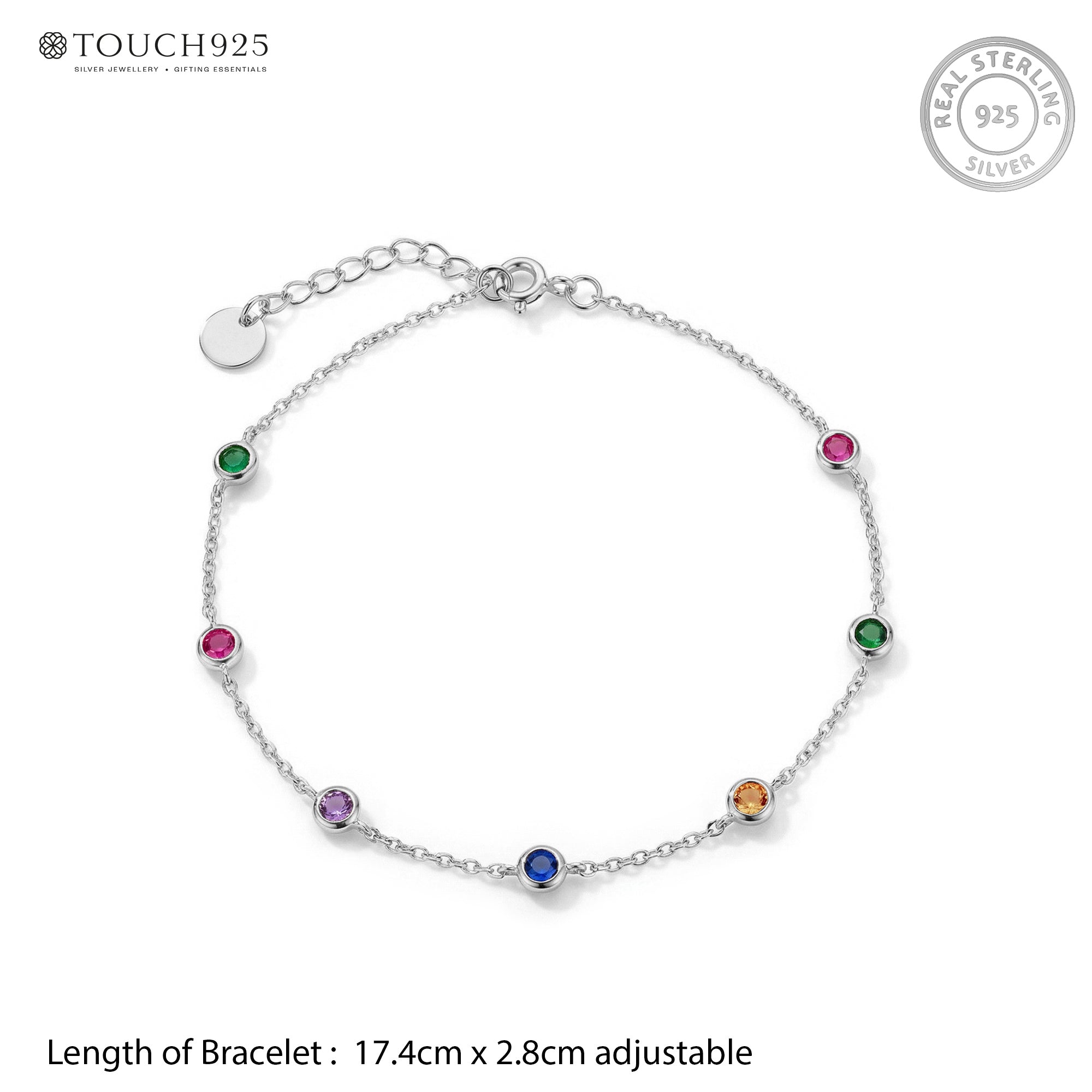 Multi Stone Bracelet