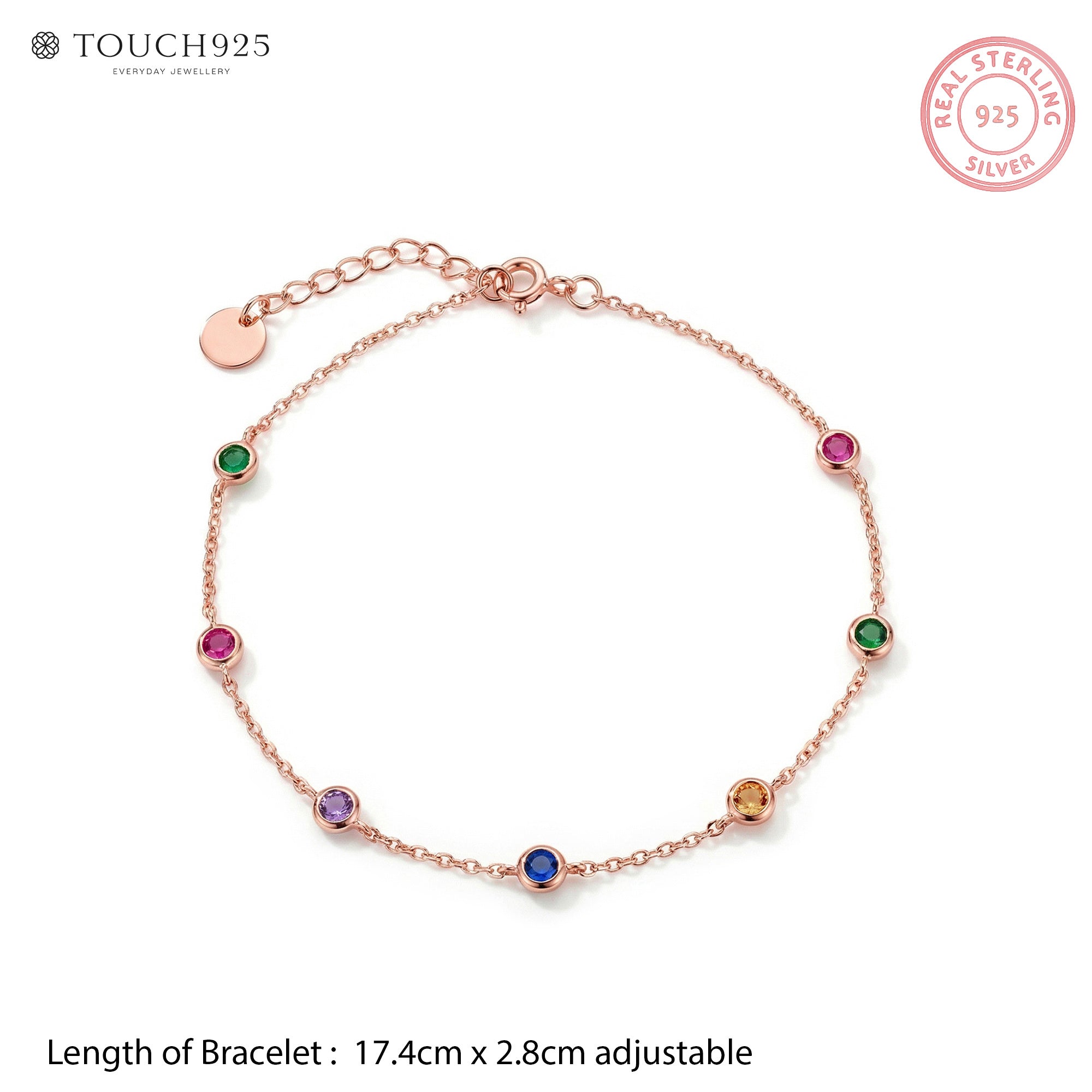 Multi Stone Bracelet