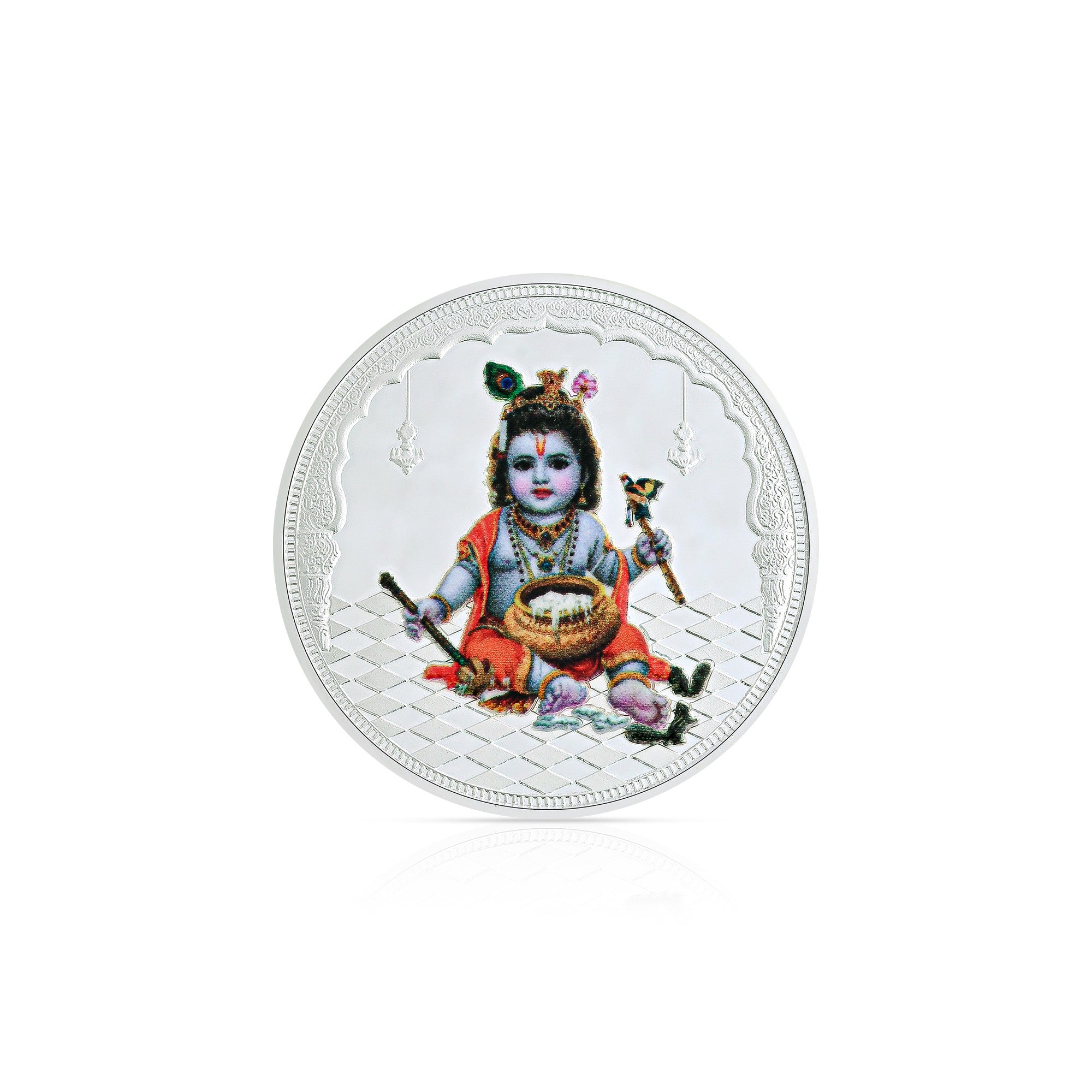 Pure 999 Silver 10g Bal Krishna Coin