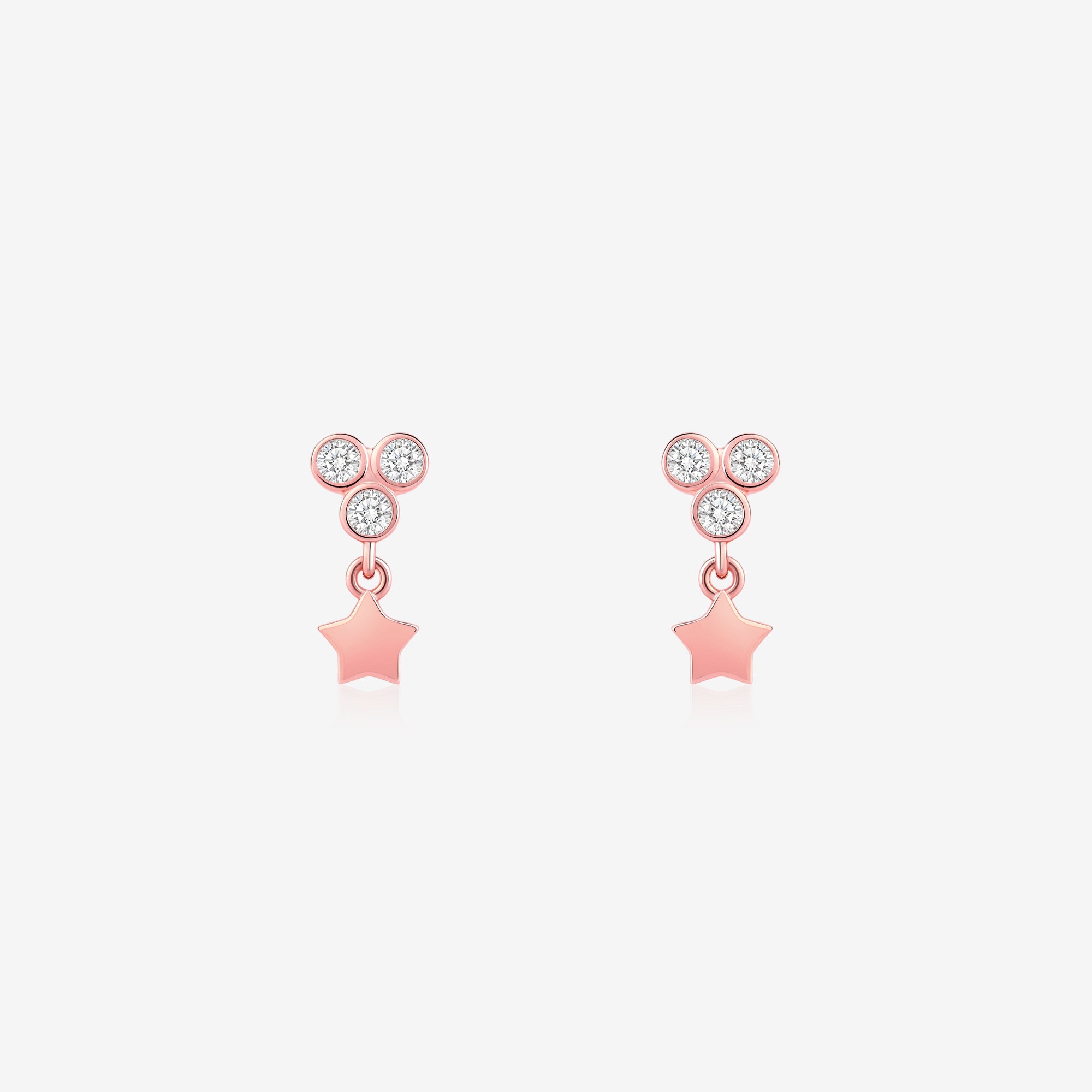 Star Dangle Stud Earring