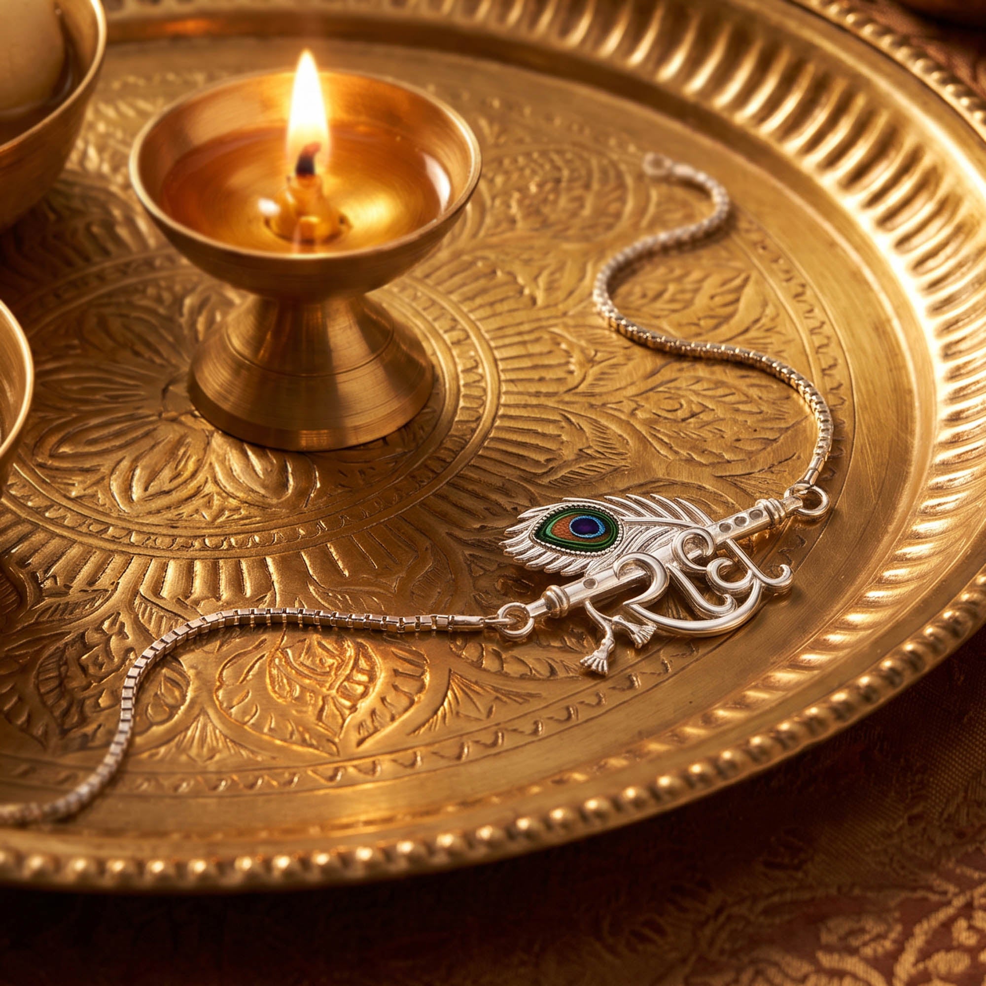 Chandi Radhe Bansuri Rakhi