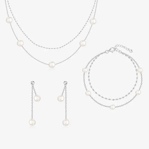 Royal Pearl Jewellery Set