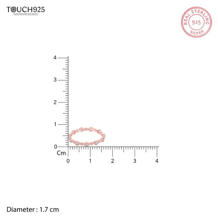 Radiant Circle Ring - Touch925