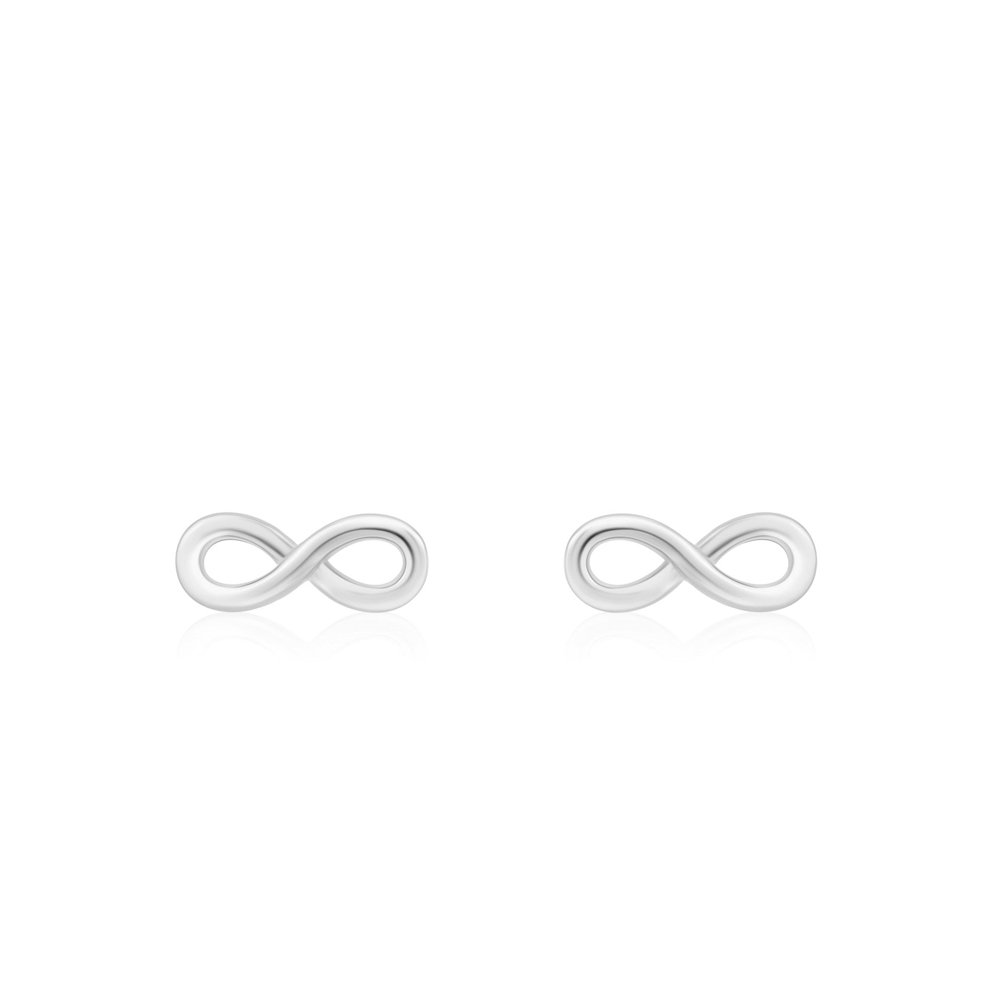 Infinity Stud Earrings