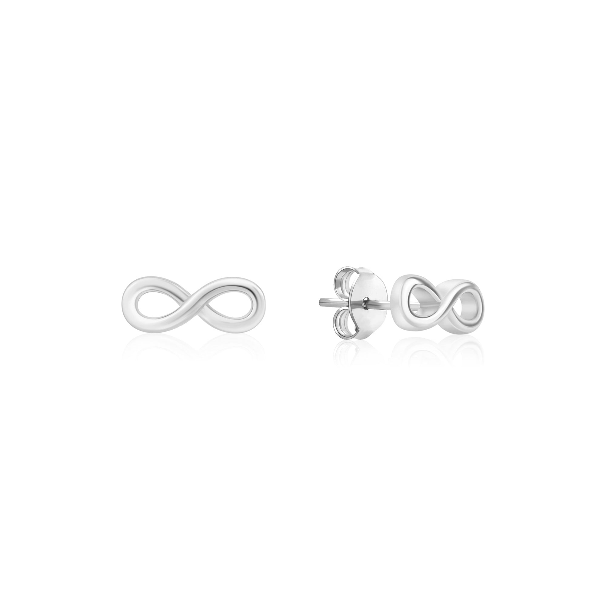 Infinity Stud Earrings