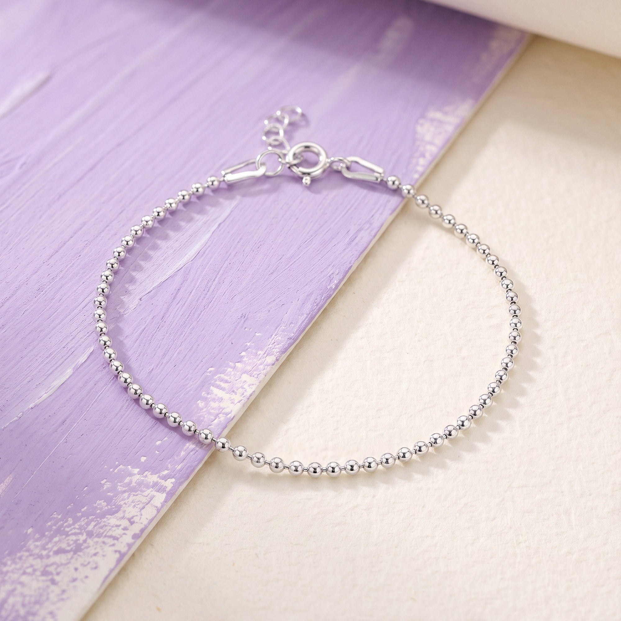 Carved Silver Kada