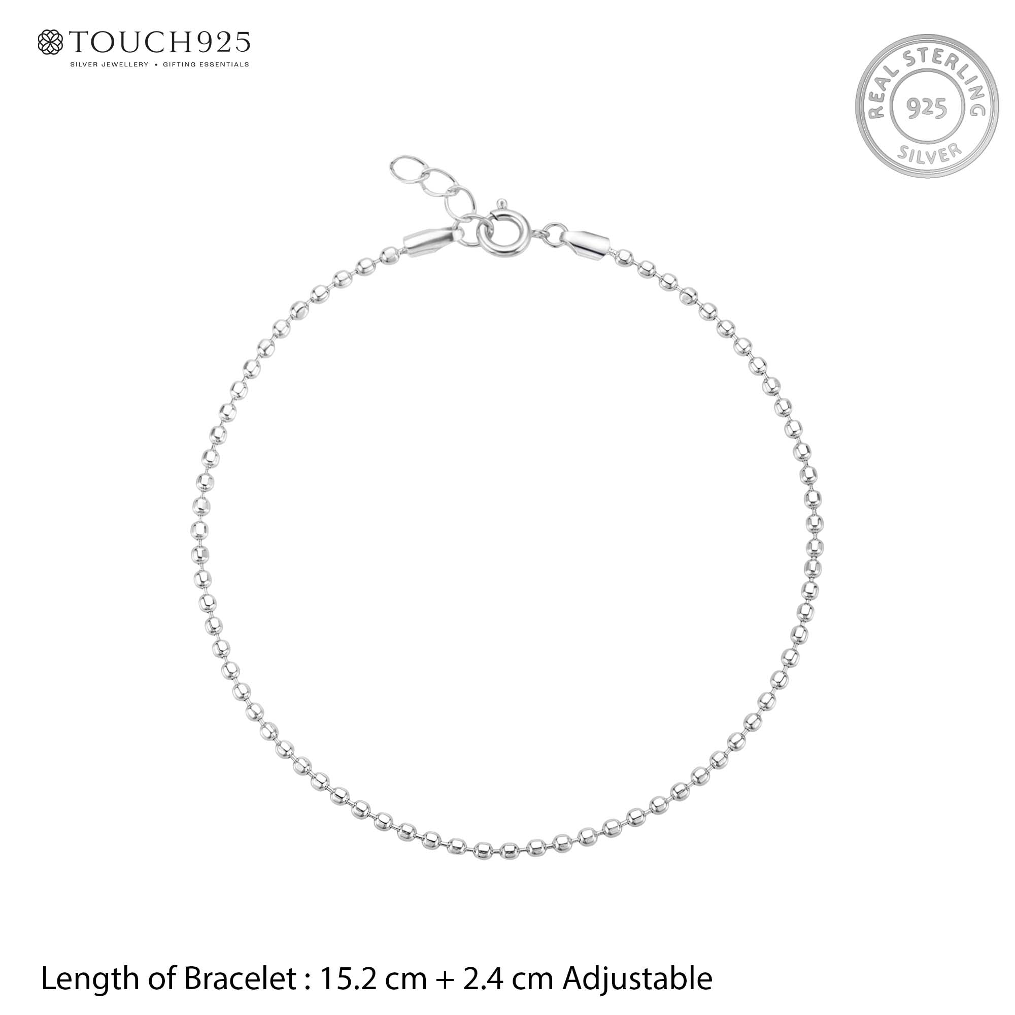 Carved Silver Kada