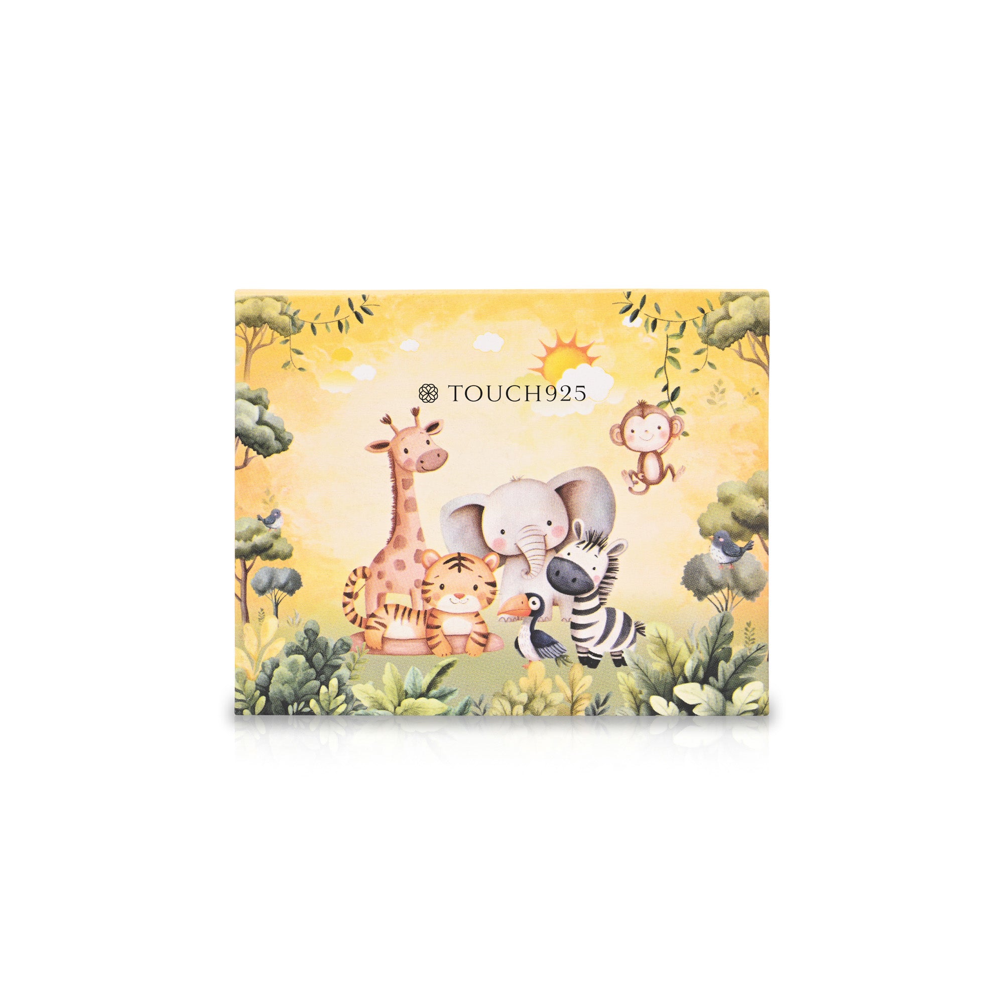 999 Silver Jungle Baby Coin Box