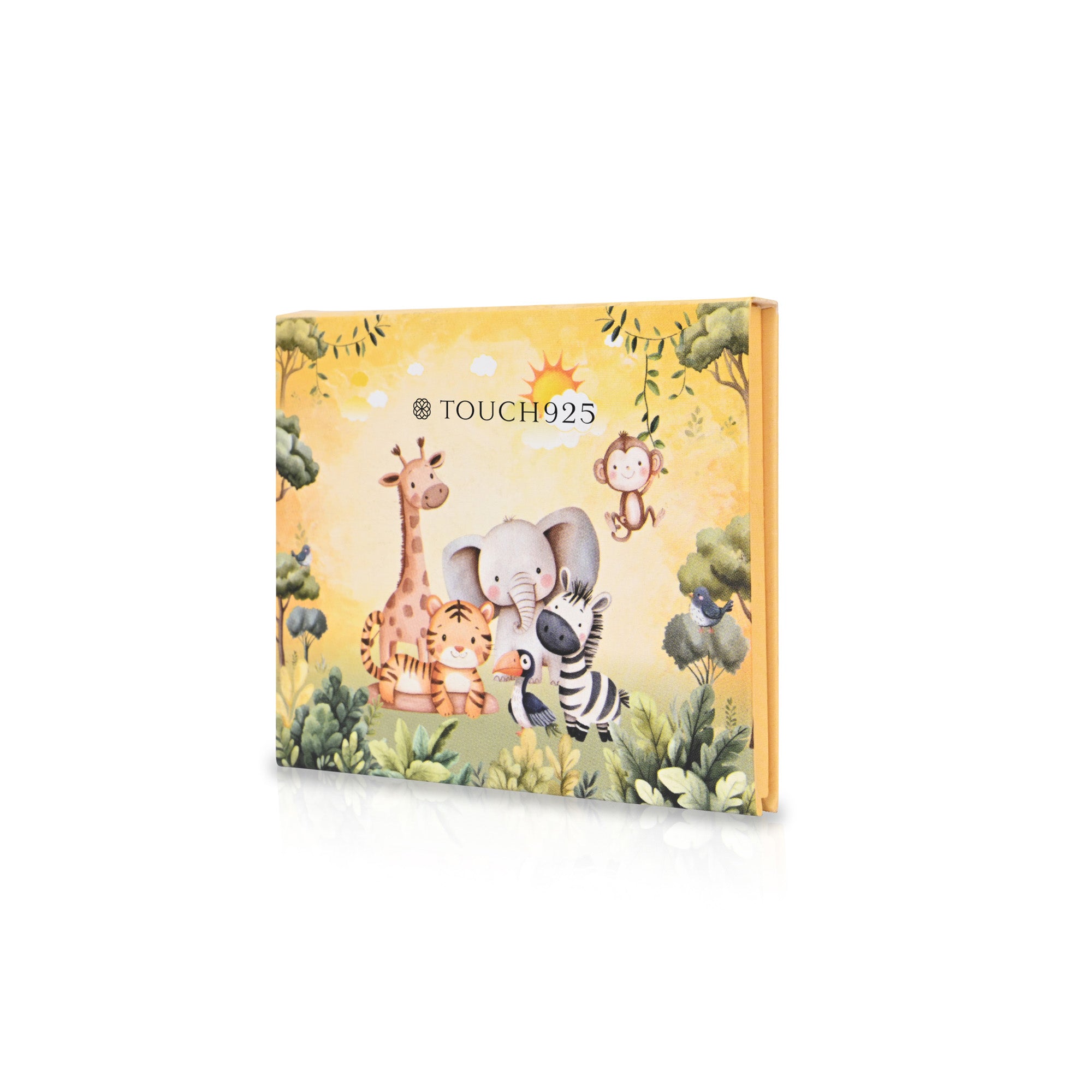 999 Silver Jungle Baby Coin Box