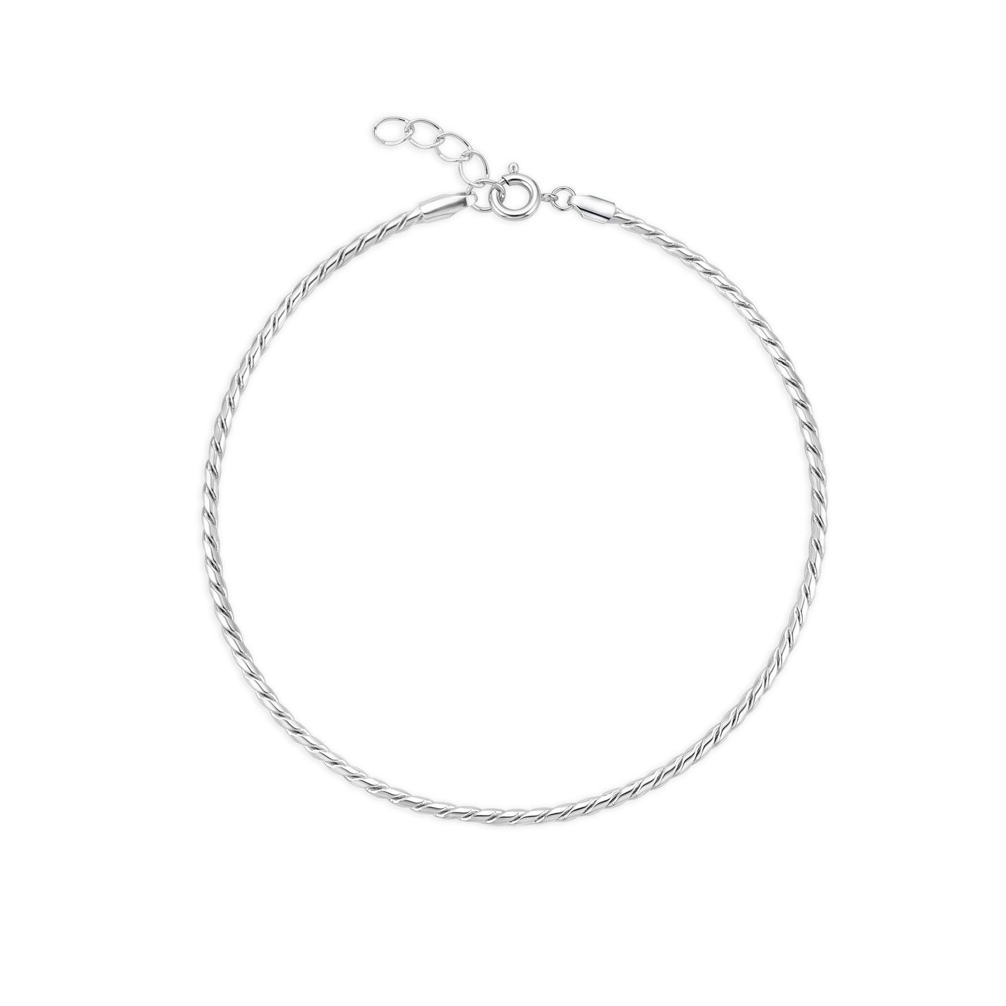 Twisted Rope Chain Bracelet