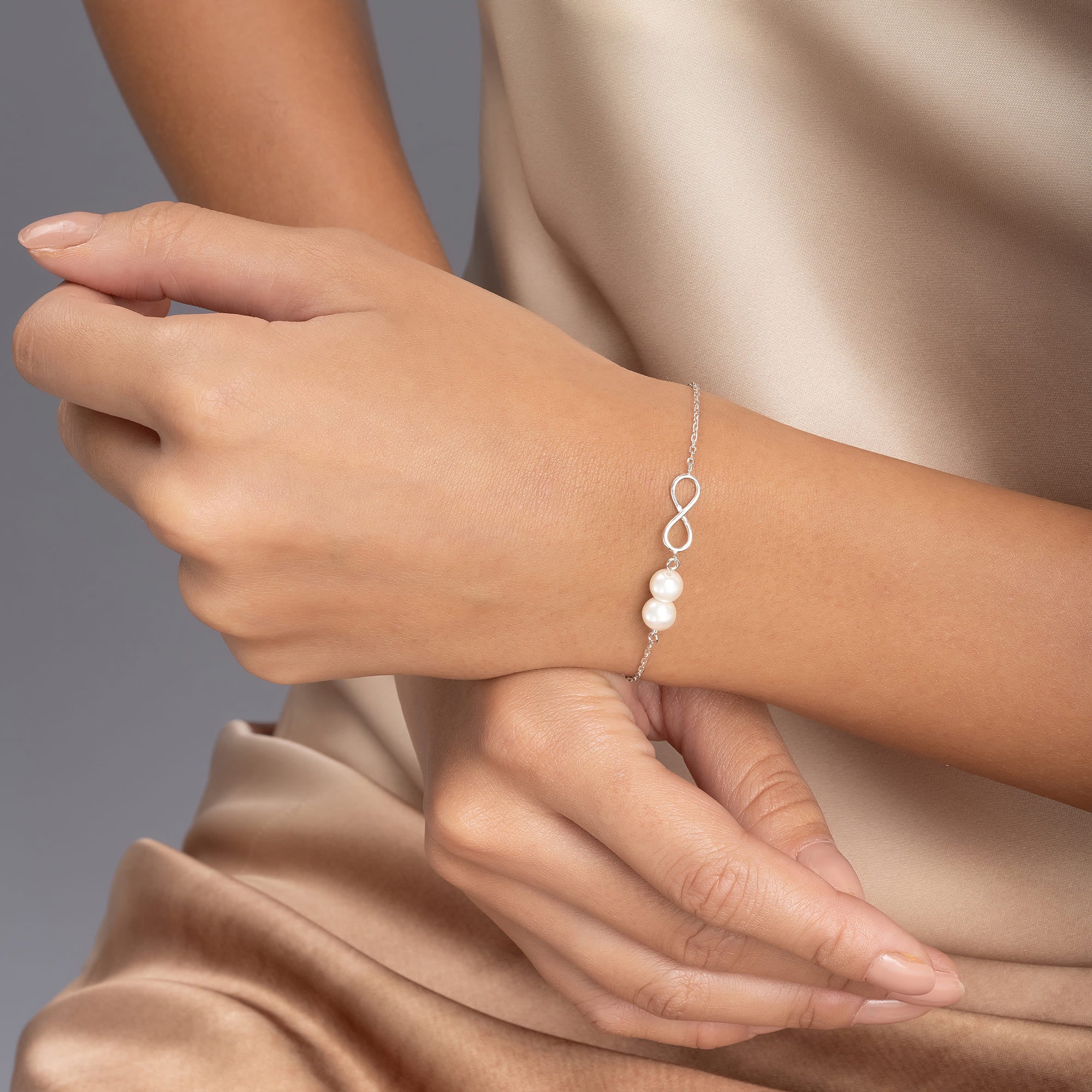 silver bracelet