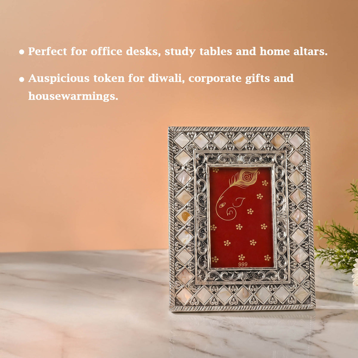 999 Silver Plated Frame
