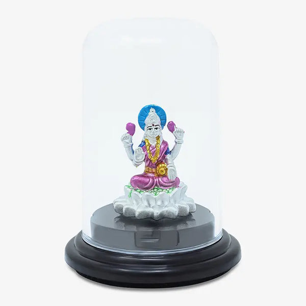 999 Silver Laxmi Divine Grace Idol