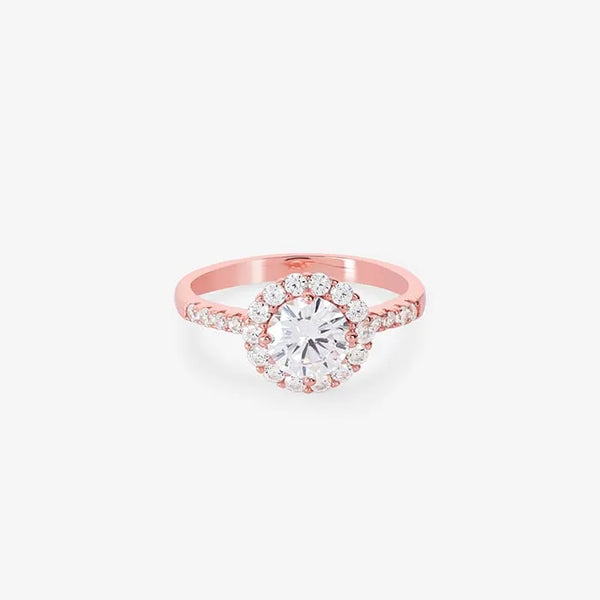 Enchanting Elegance Rose Gold Ring - Touch925