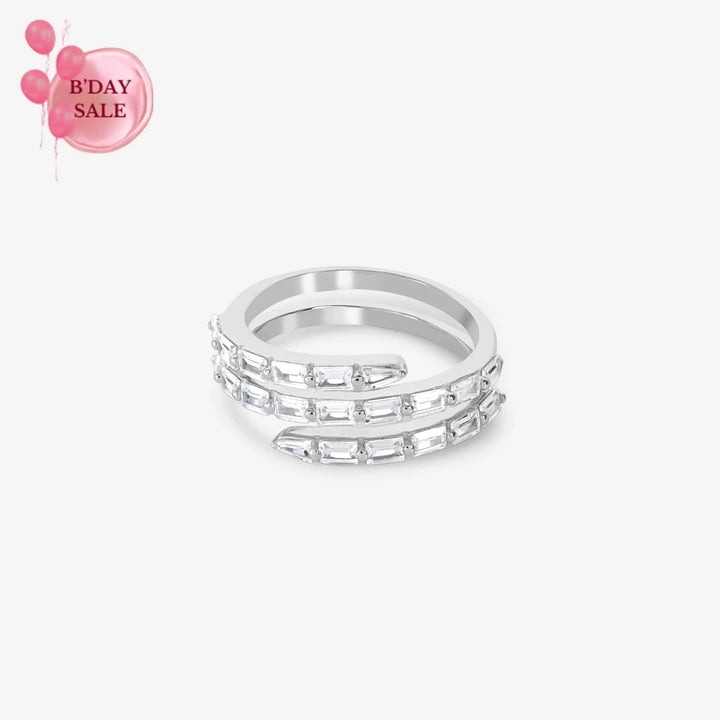 Interwoven Elegance Trio Ring - Touch925