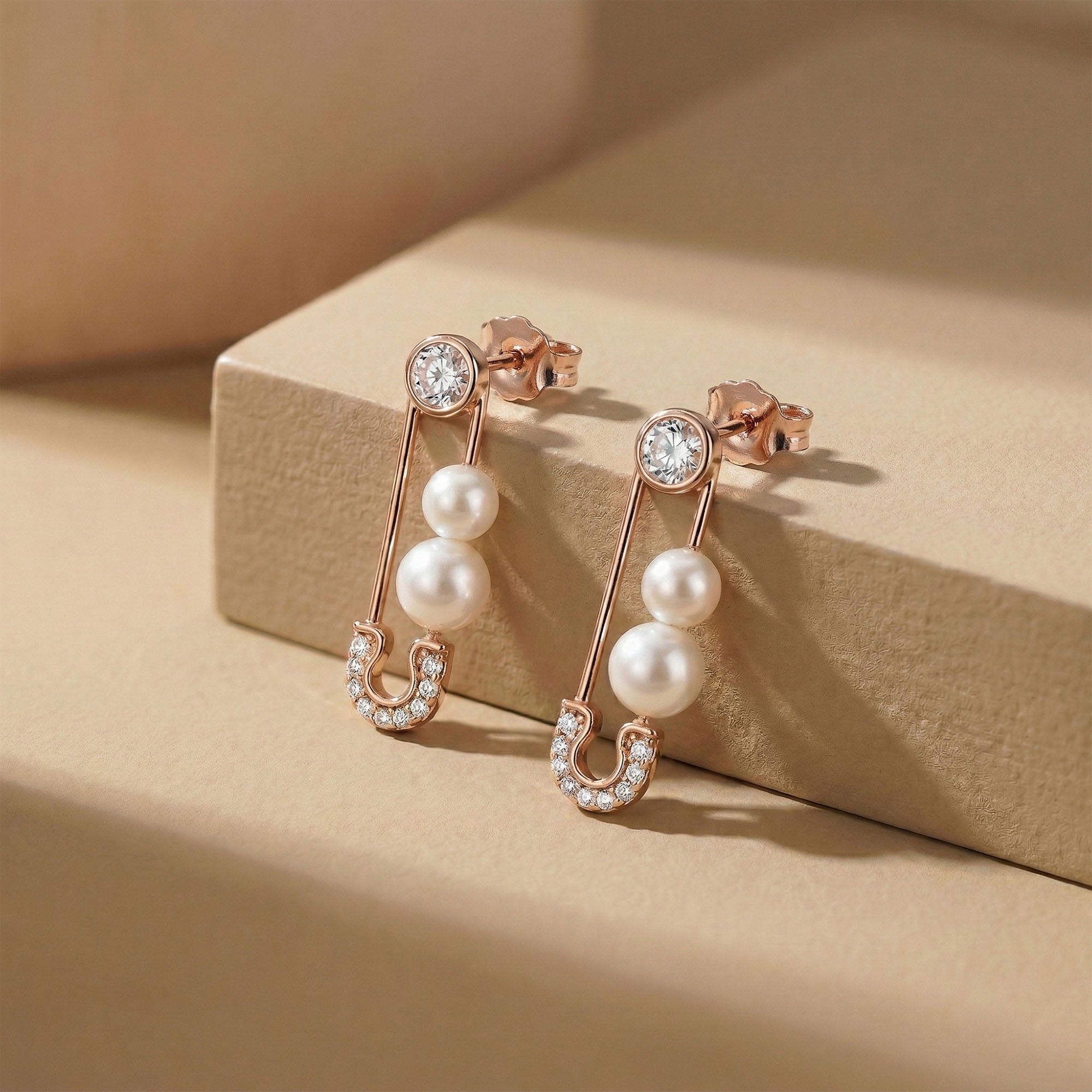 Pearl Pin Silver Studs