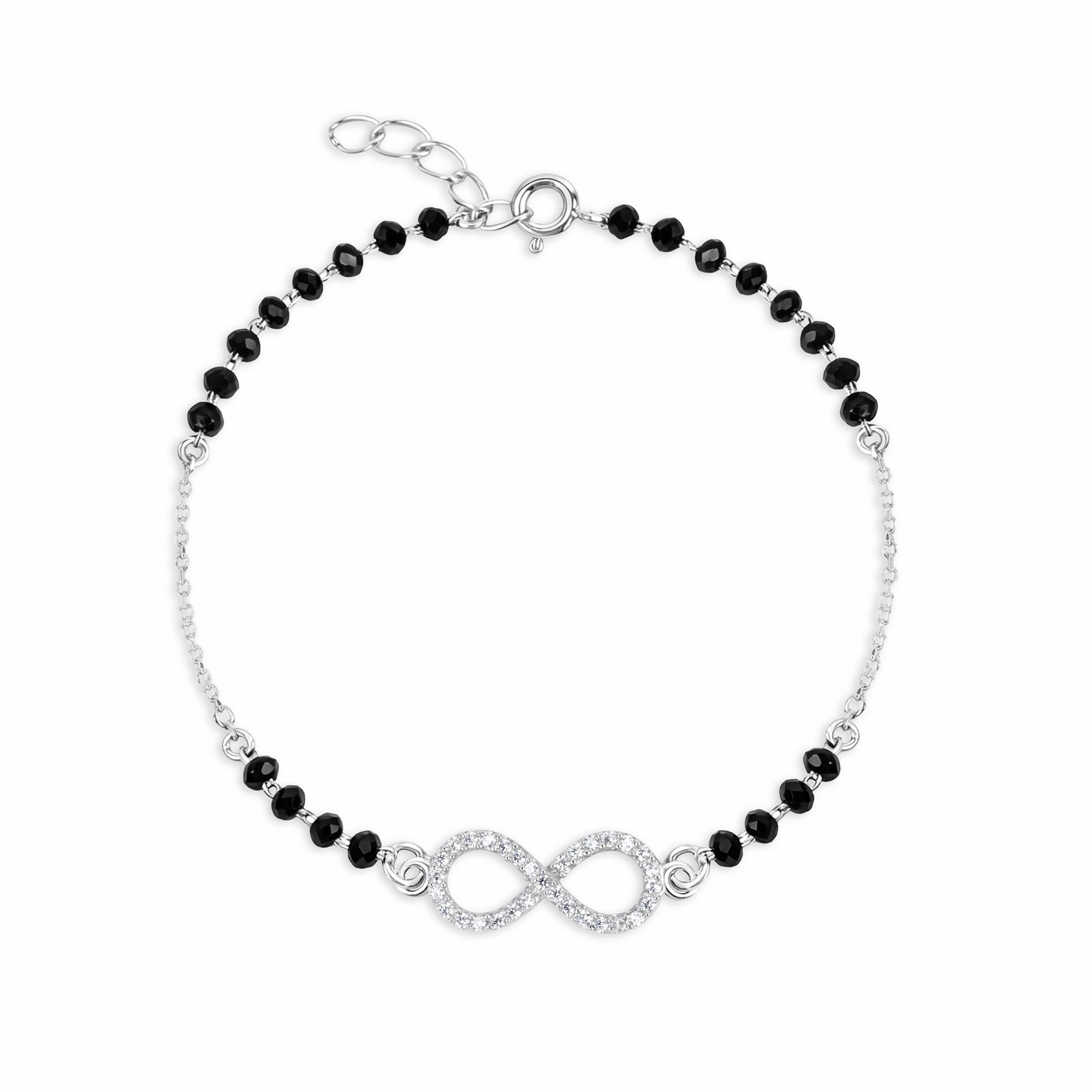 Pavé Infinity Bracelet