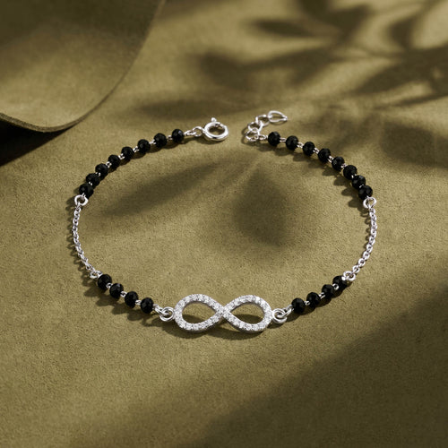 Pavé Infinity Bracelet