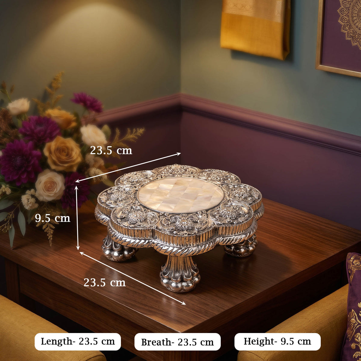 Silver Flower Chowki