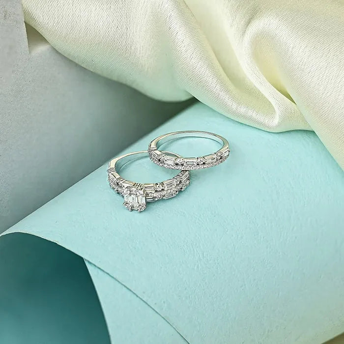 Harmony Sparkle Stack Rings - Touch925