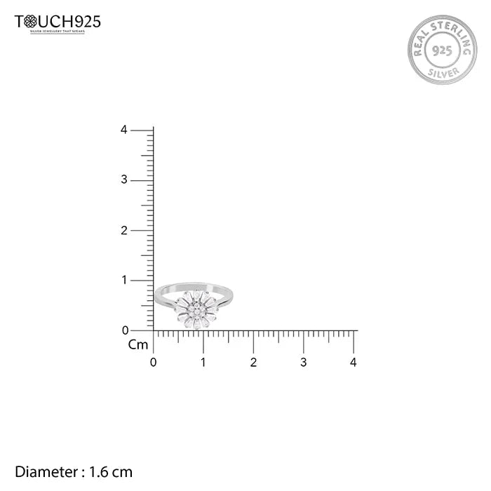 Flower Blossom Ring - Touch925