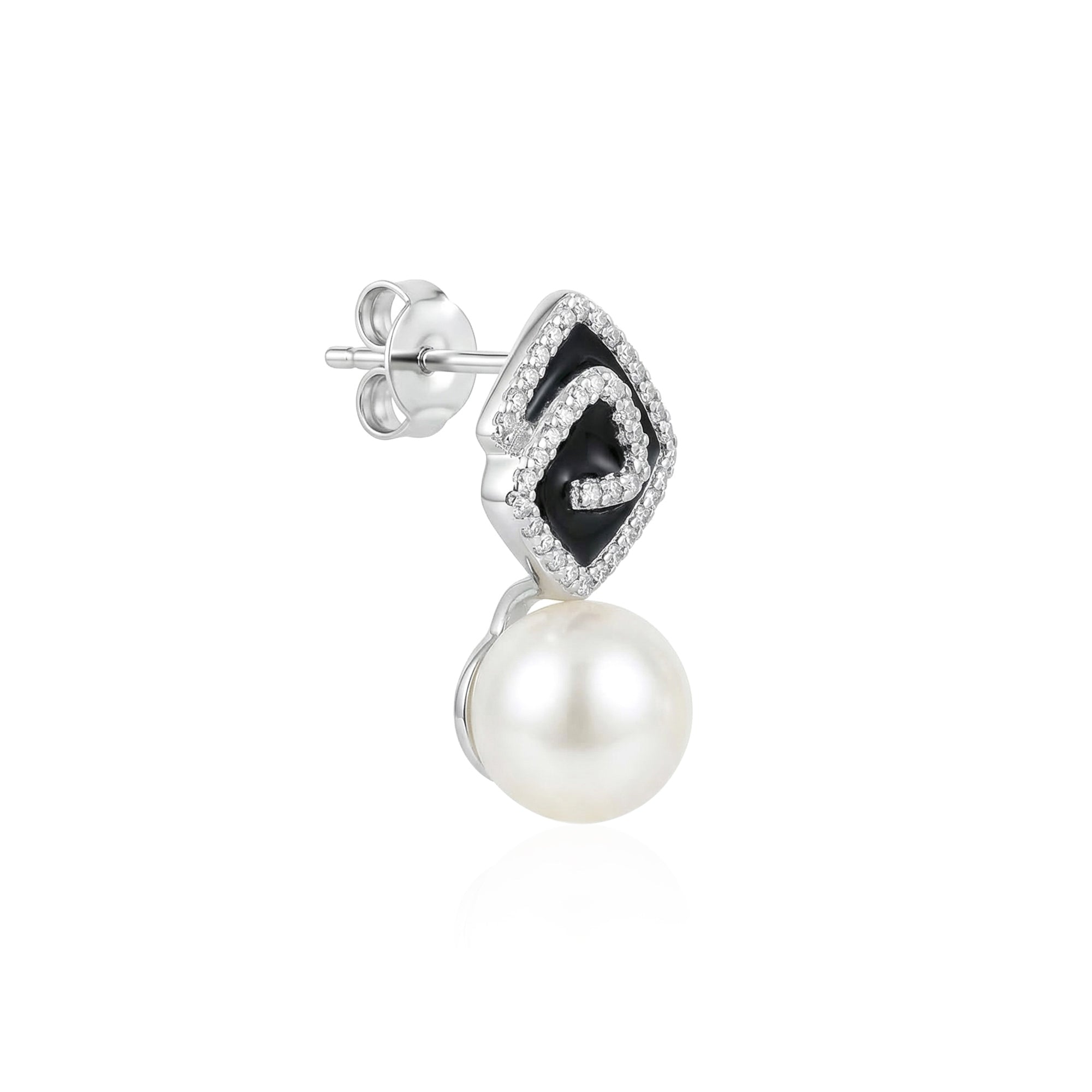 Monochrome Pearl Drops
