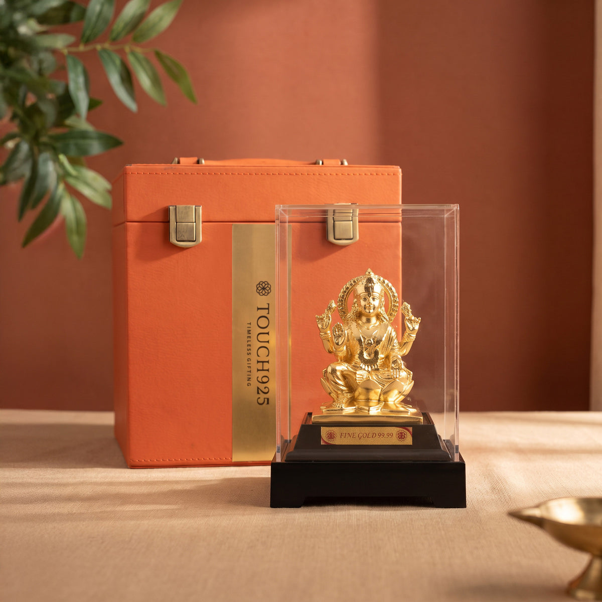 Gold Foiled Laxmi Idol