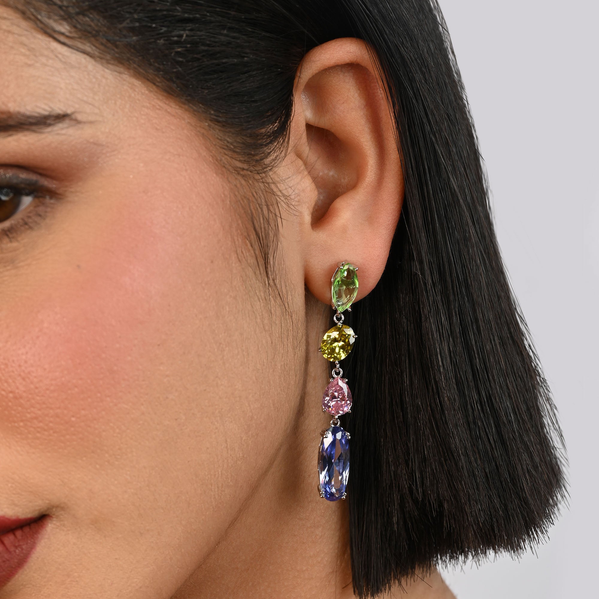 Rainbow Gemstone Drops