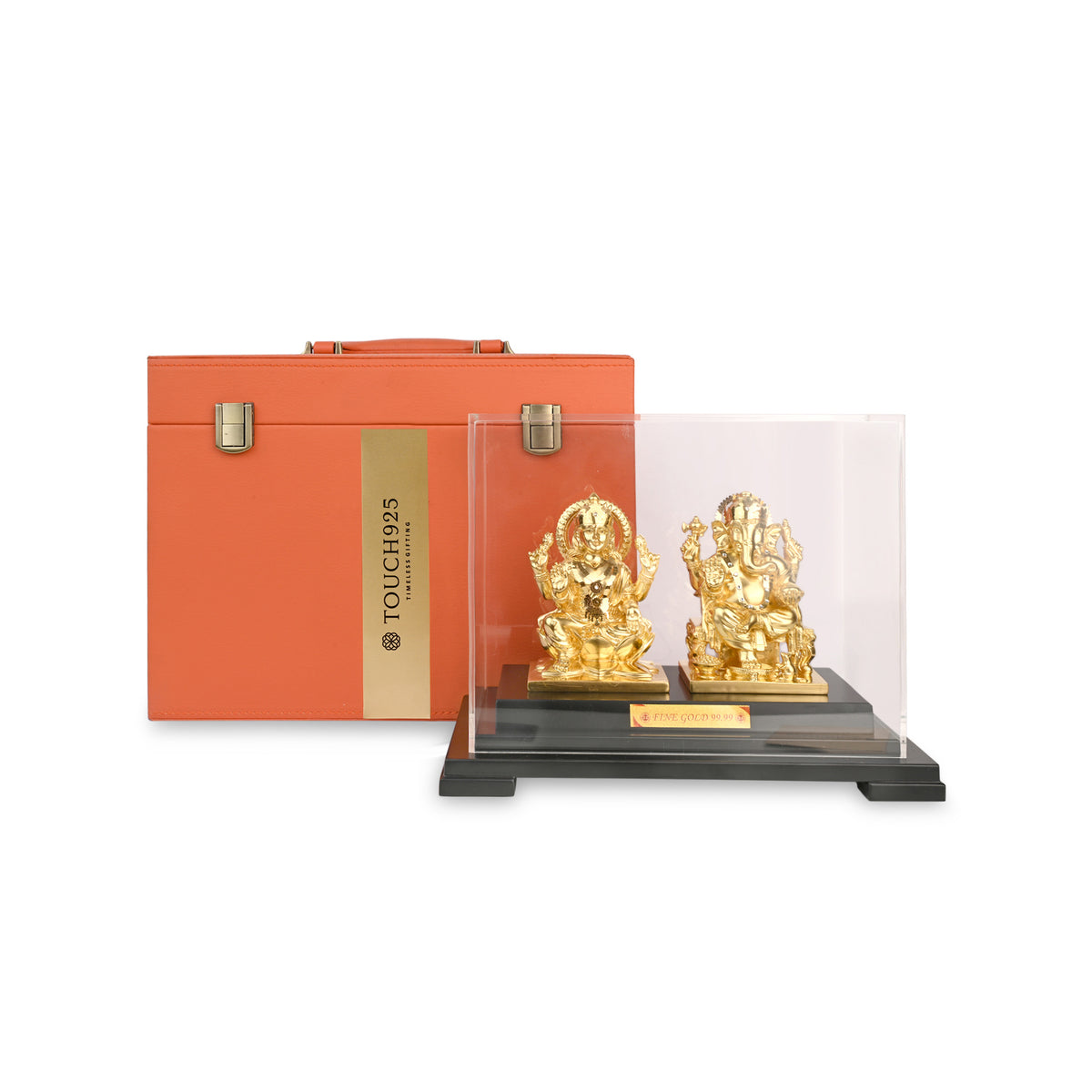 Gold Foiled Laxmi Ganesha