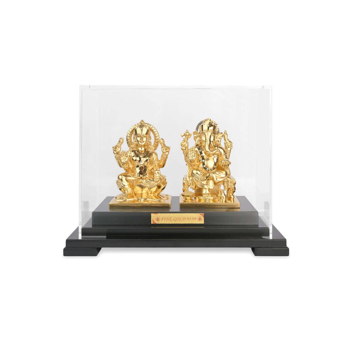 Gold Foiled Laxmi Ganesha