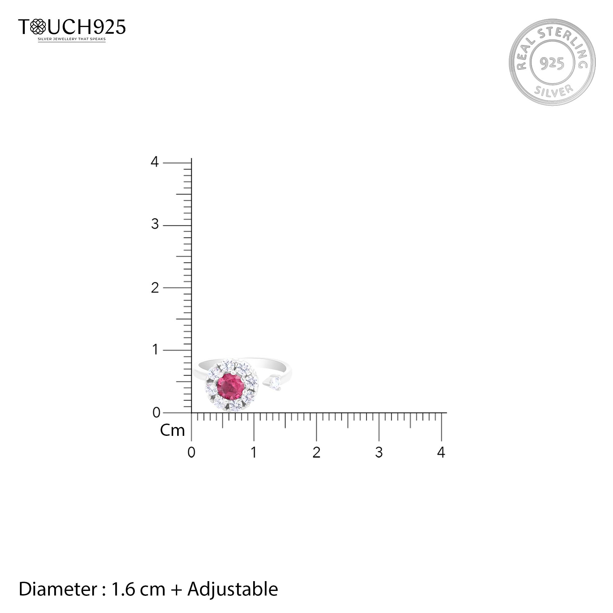 Harmony CZ Two Stone Ring