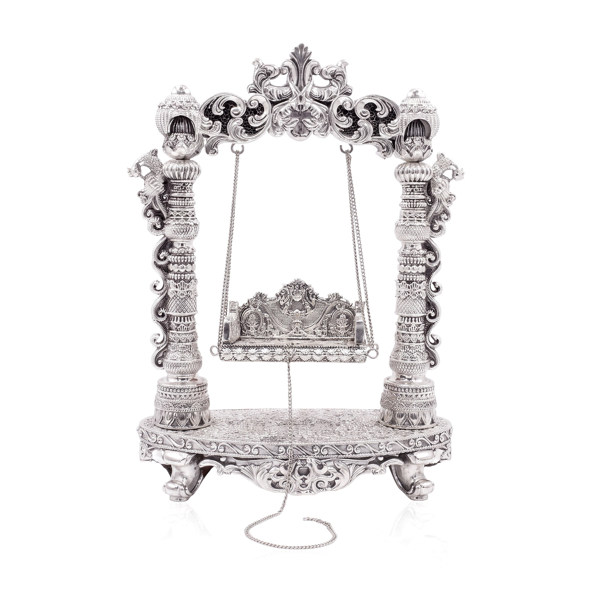 999 Silver Plated Krishna Jhoola