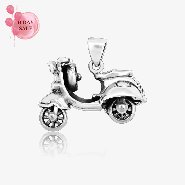 Vespa Enthusiast's Silver Keepsake Silver Locket - Touch925