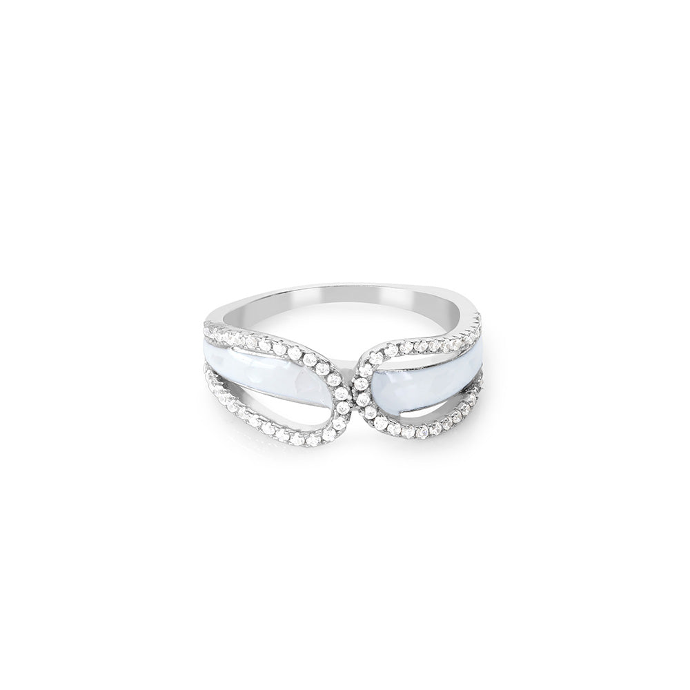 Elegant Infinity Silver Ring – Touch925