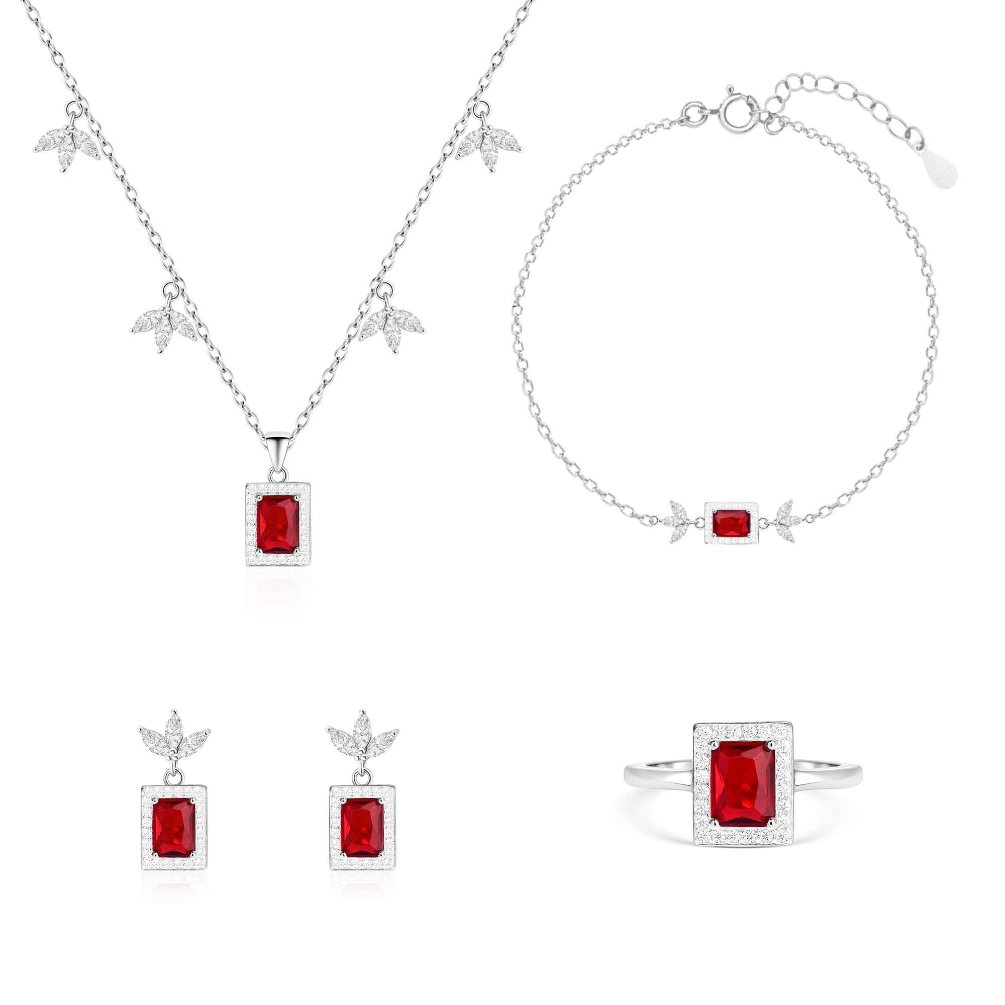 Aurora Gemstone Jewellery Set