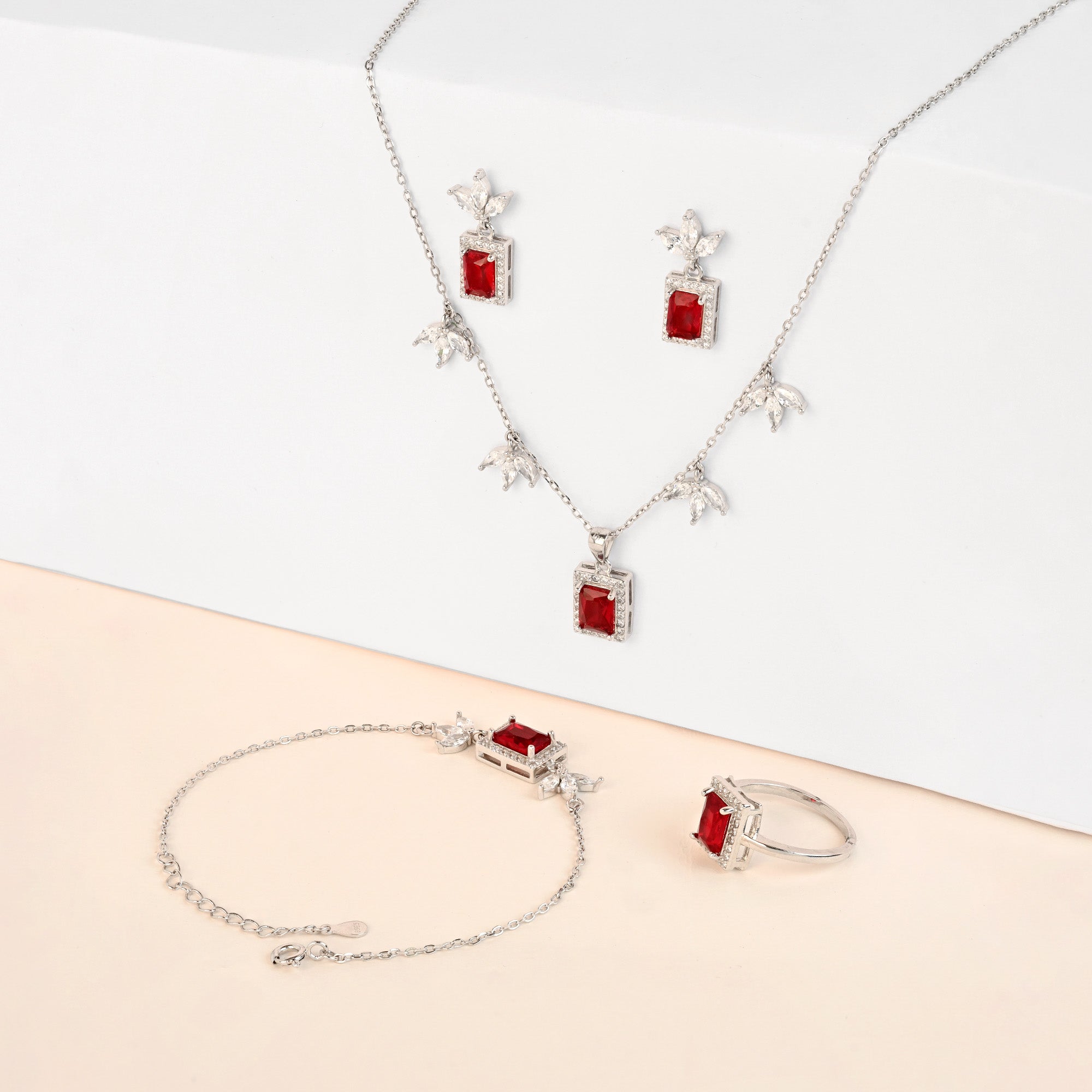 Aurora Gemstone Jewellery Set