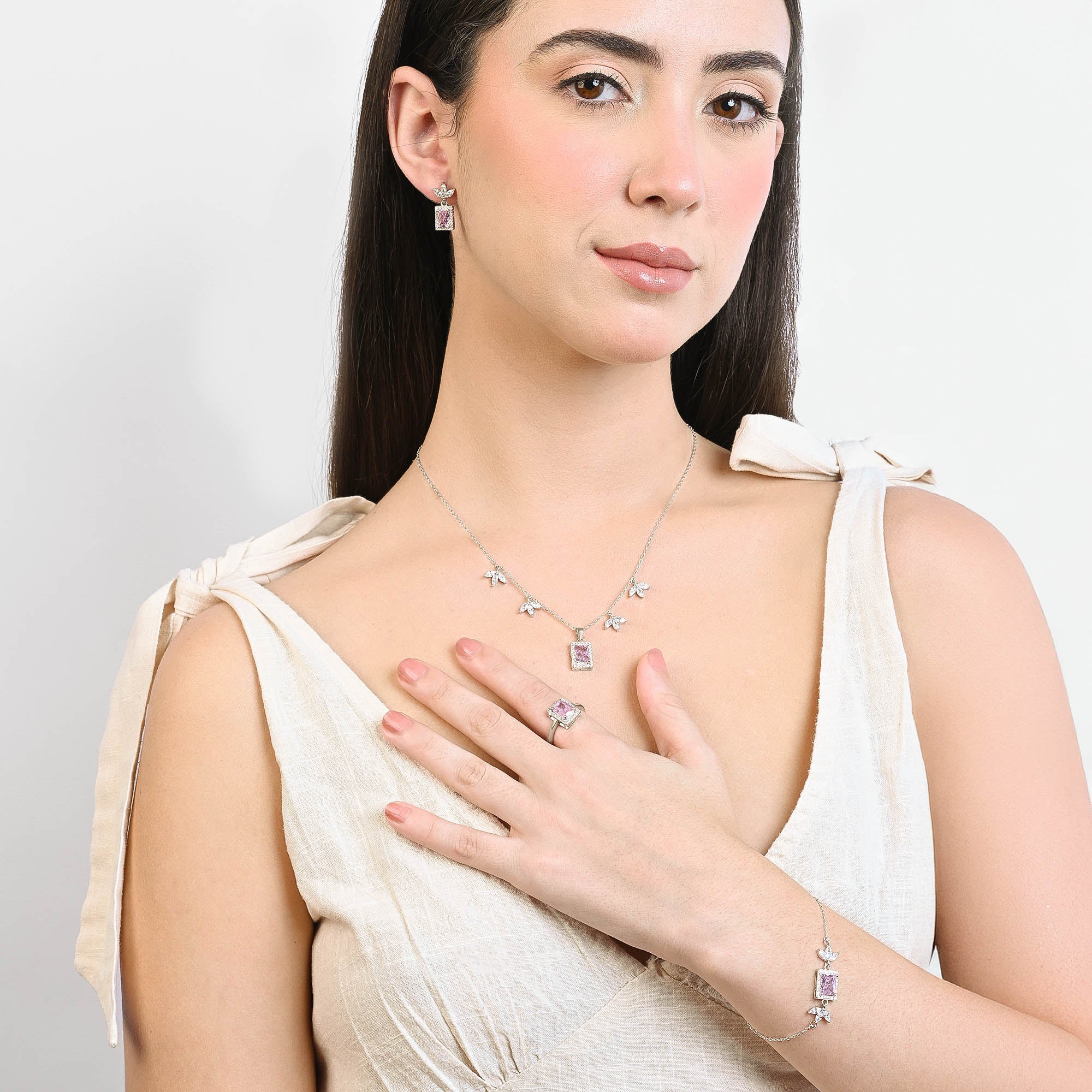 Aurora Gemstone Jewellery Set