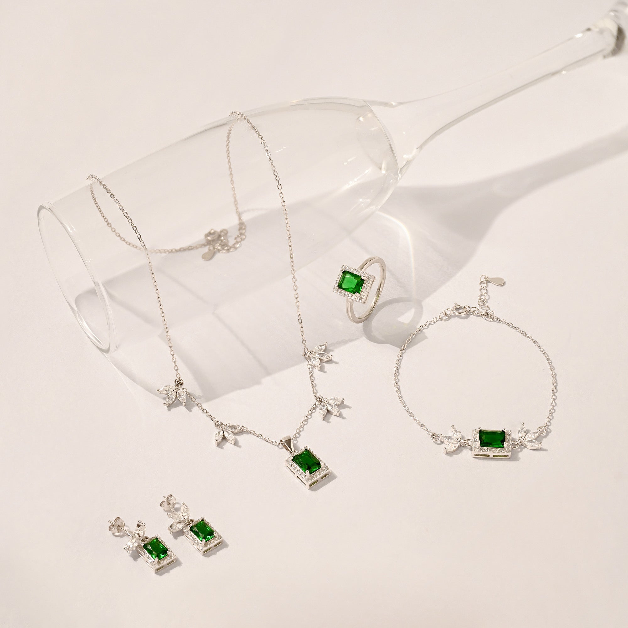Aurora Gemstone Jewellery Set