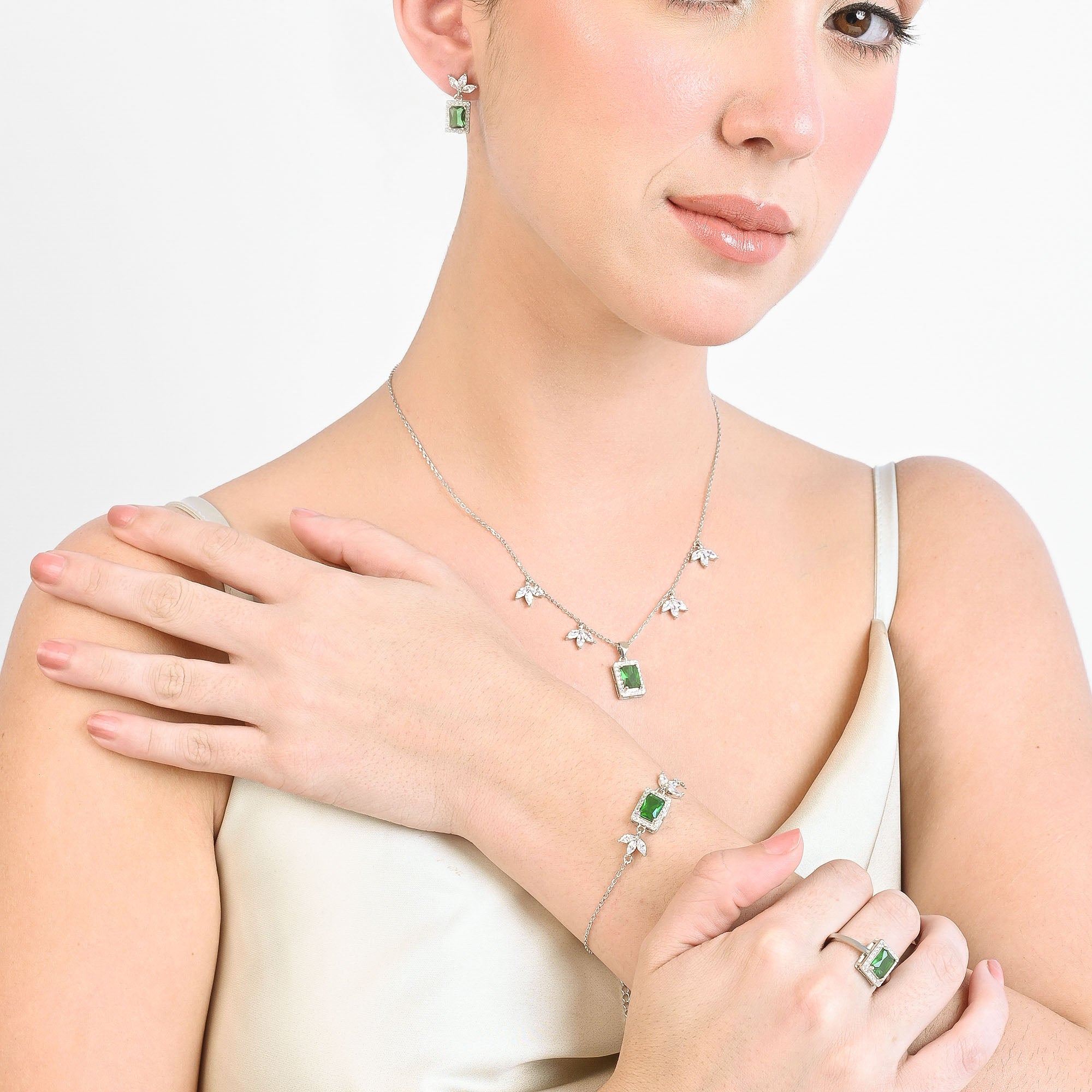 Aurora Gemstone Jewellery Set