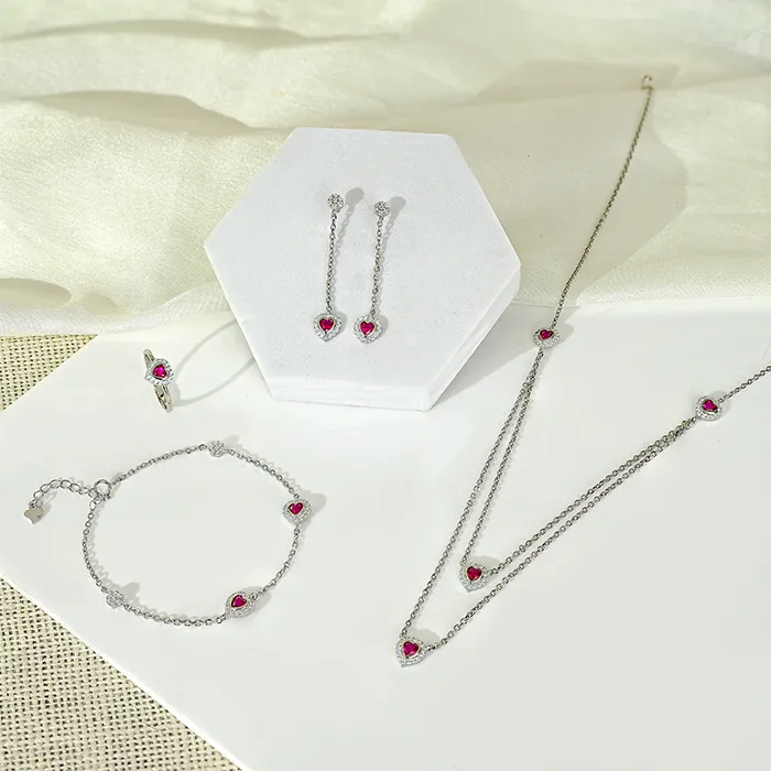 Desire Heart Jewellery Set - Touch925