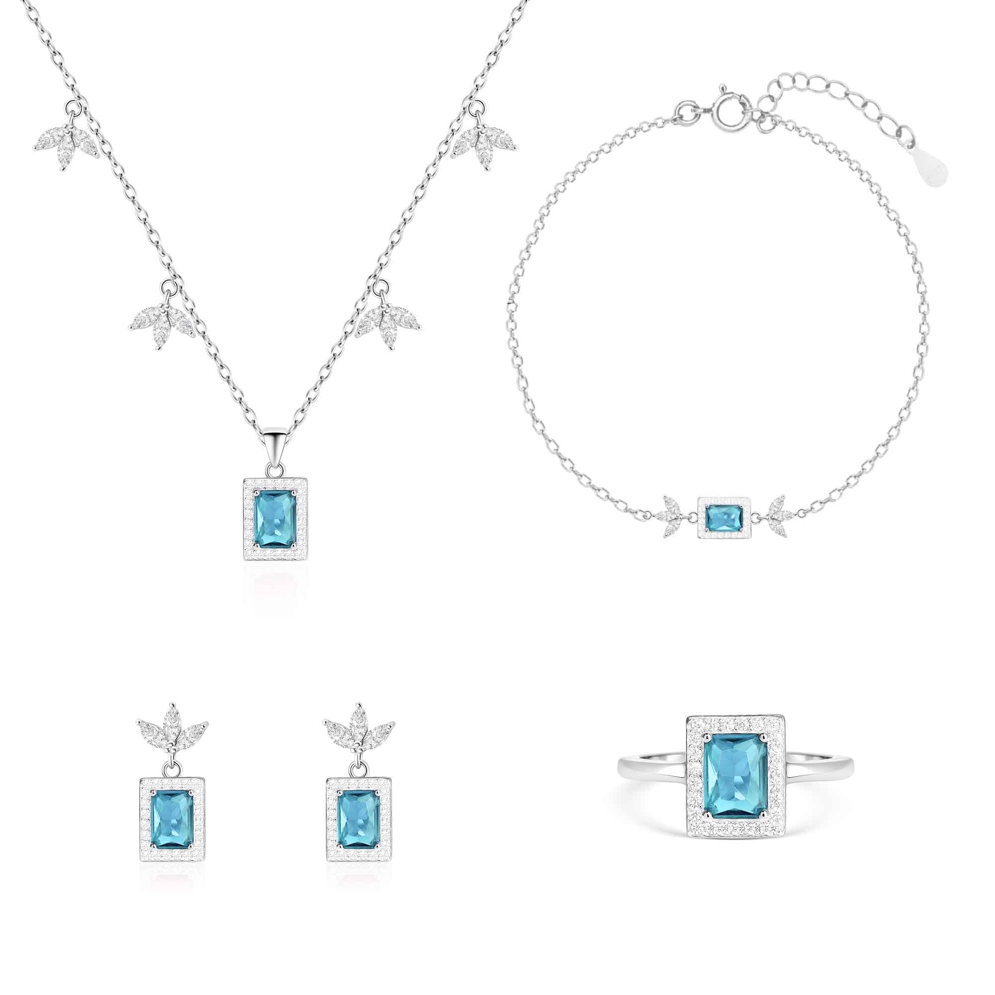Aurora Gemstone Jewellery Set