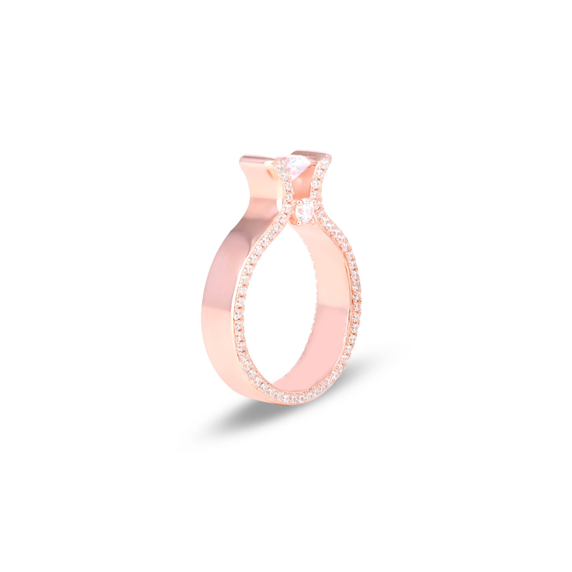 Sparkle Twin Ring